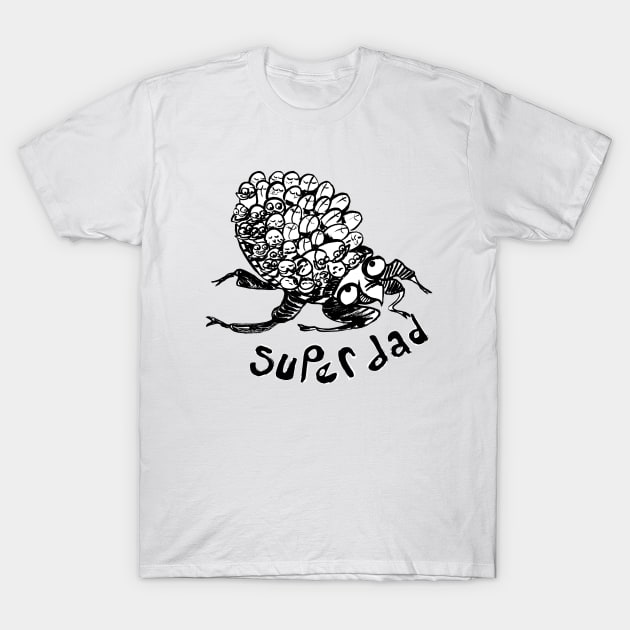 Super Dad: Giant Water Bug T-Shirt by michdevilish